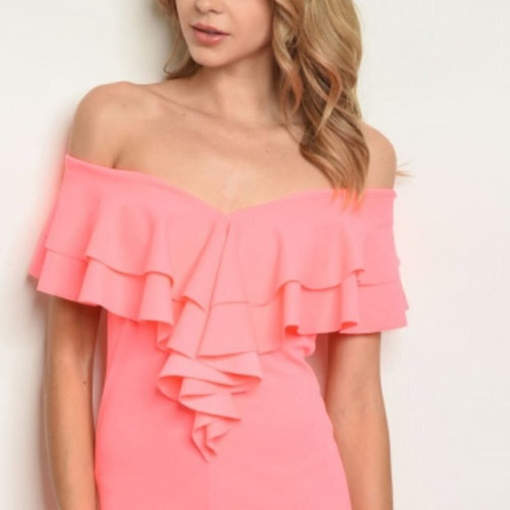 NEON DRESS - Picture 2 of 2